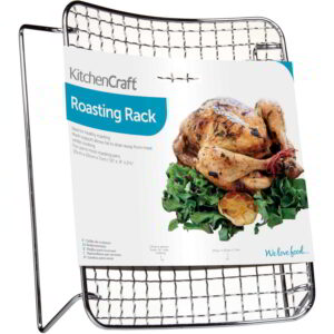 KitchenCraft Chrome Plated Roasting Rack 25x20cm