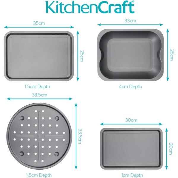 KitchenCraft Four Piece Roasting Set