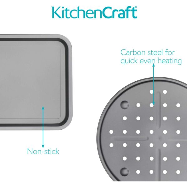 Ahjuvormide komplekt non-stick 4 osa 'roasting' KitchenCraft