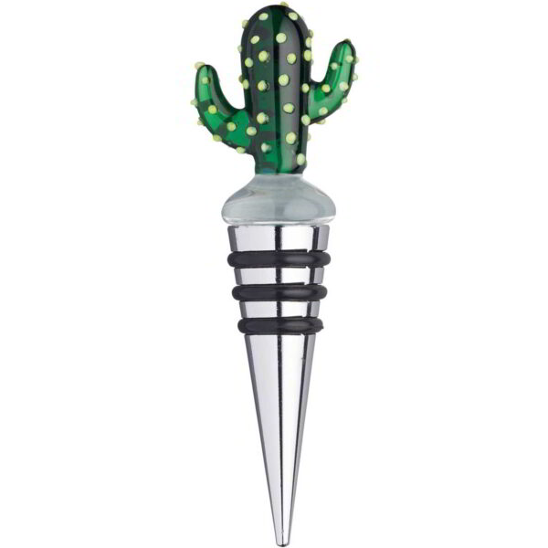 BarCraft Glass Topped Tropical Bottle Stopper