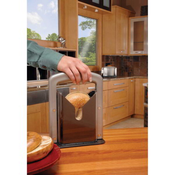 KitchenCraft Bagel Guillotine Stainless Steel Cutter