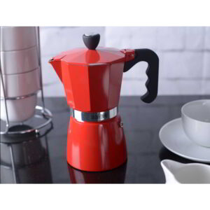 Espressokann alumiinium 300ml 'red' La Cafetiere