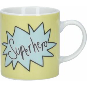 KitchenCraft Porcelain Espresso Cup Superhero 80ml