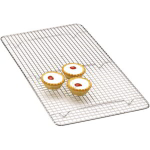 KitchenCraft Heavy Duty Chrome Plated Cake Cooling Tray 46x25cm