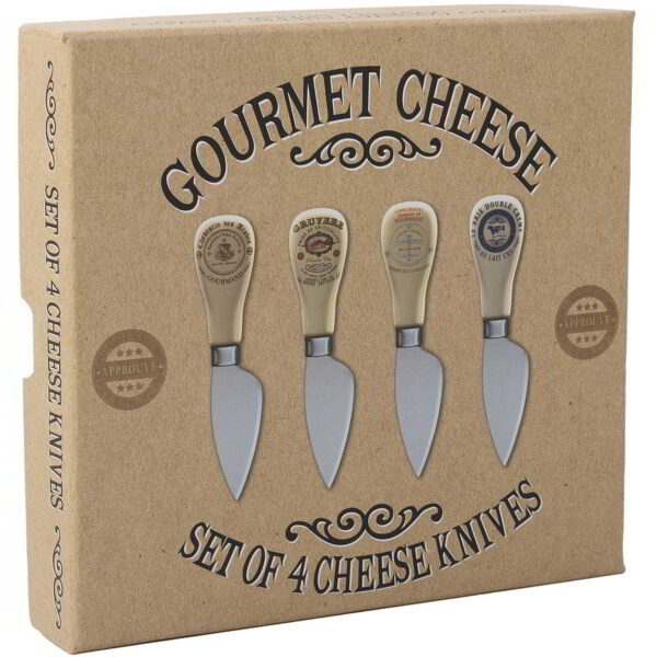 Gourmet Cheese Four Piece Knife Set