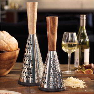 Gourmet Cheese Stainless Steel Standing Small 28cm Cheese Grater