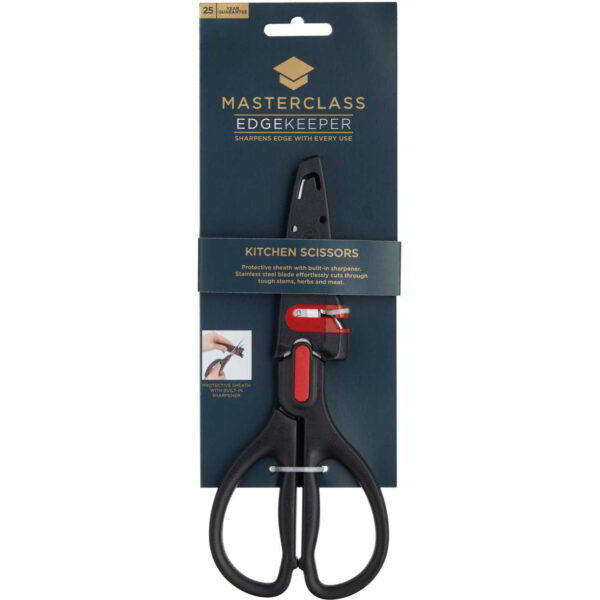 MasterClass Edgekeeper Stainless Steel Self-Sharpening Scissors 22cm (8 1/2")