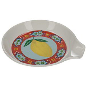 KitchenCraft World of Flavours Ceramic Spoon Rest 12cm diameter