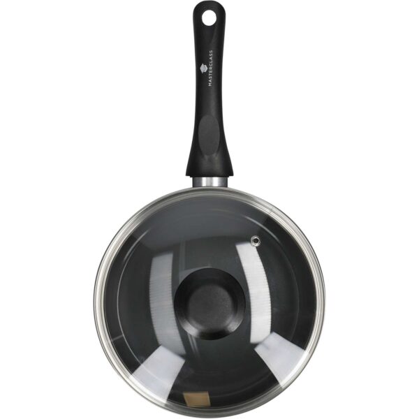 MasterClass 20cm Recycled Can-To-Pan Non-Stick Saucepan with Lid