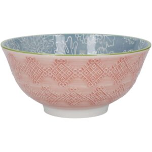 KitchenCraft Glazed Stoneware Bowl Set Set of 4 15.5x7.5cm Brights