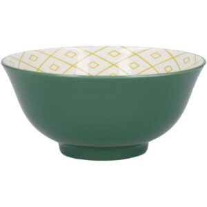 KitchenCraft Glazed Stoneware Bowl Set Set of 4 15.5x7.5cm World of flavours