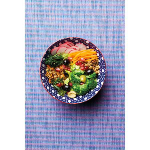 KitchenCraft Glazed Stoneware Bowl Blue Floral 15.5x7.5cm