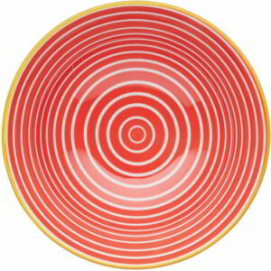 Kauss keraamika glasuuritud 15.5x7.5cm 'red swirl' KitchenCraft