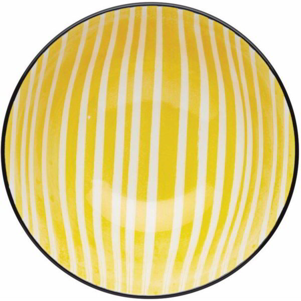 Kauss keraamika glasuuritud 15.5x7.5cm 'yellow stripe' KitchenCraft