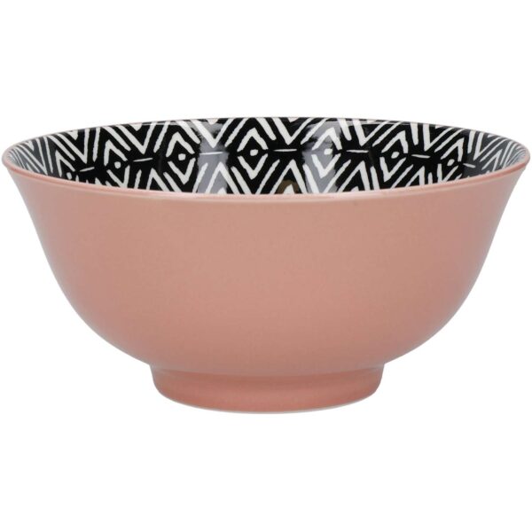 KitchenCraft Glazed Stoneware Bowl Set Set of 4 15.5x7.5cm Designed for Life
