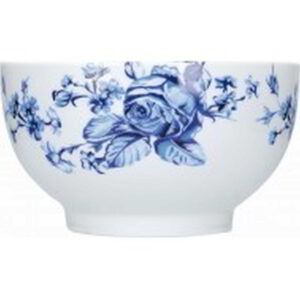 Mikasa Hampton Porcelain Bowl White with Blue Flower 15cm