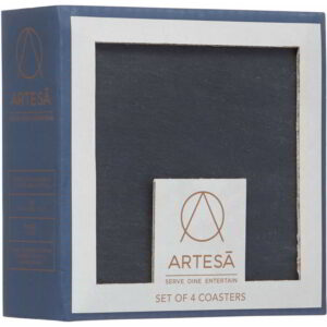 Artesa Slate Coasters Set of Four 10cm