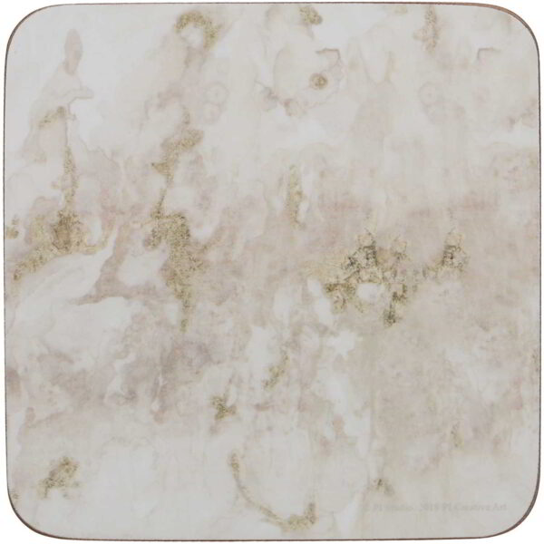 Creative Tops Marble Effect Set of 6 Coasters Grey Marble Effect 10.5cm