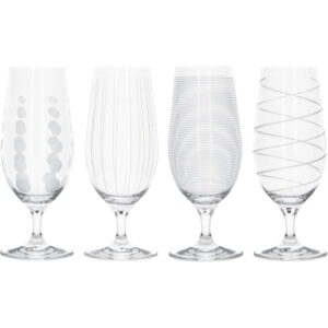 Mikasa Cheers Set of Four Craft Beer Glasses 460ml