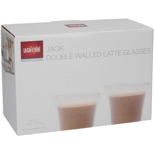 La Cafetiere Jack Glasses Set Of Two 200ml