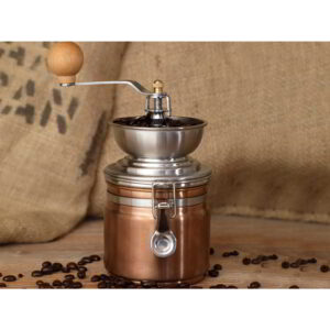La Cafetiere Stainless Steel Coffee Grinder Copper