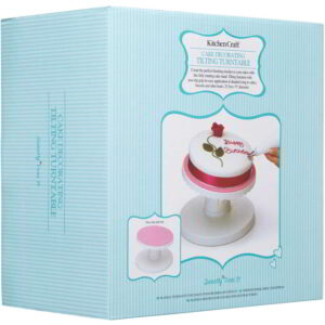 KitchenCraft Sweetly Does It Tilting Cake Decorating Turntable 24cm