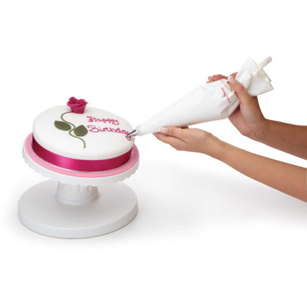 KitchenCraft Sweetly Does It Tilting Cake Decorating Turntable 24cm