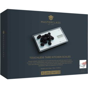 MasterClass Touchless Tare Digital Dual Kitchen Scale 5kg