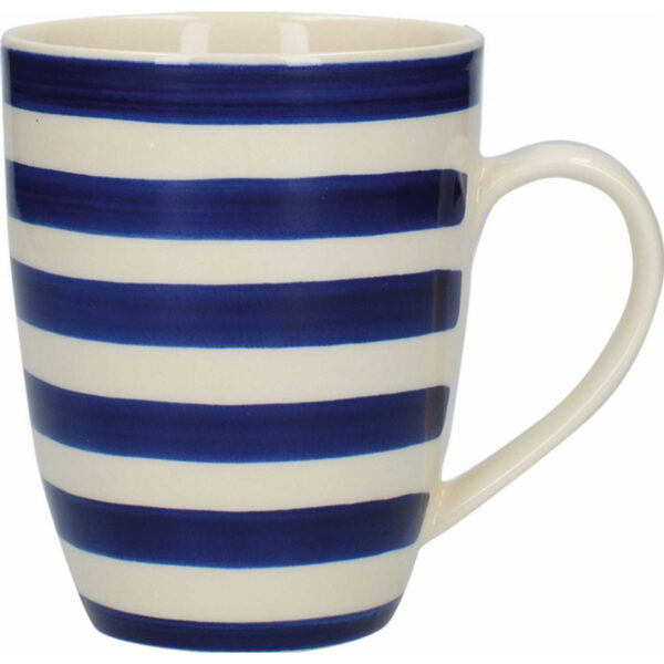 London Pottery Blue Set of Four Tulip Mugs