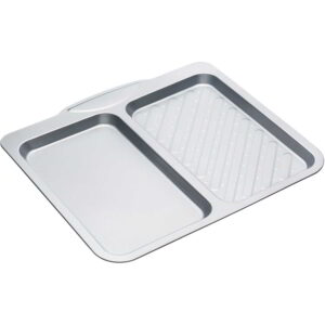 KitchenCraft Non-Stick Twin Section Baking Tray 40x35.5x2cm