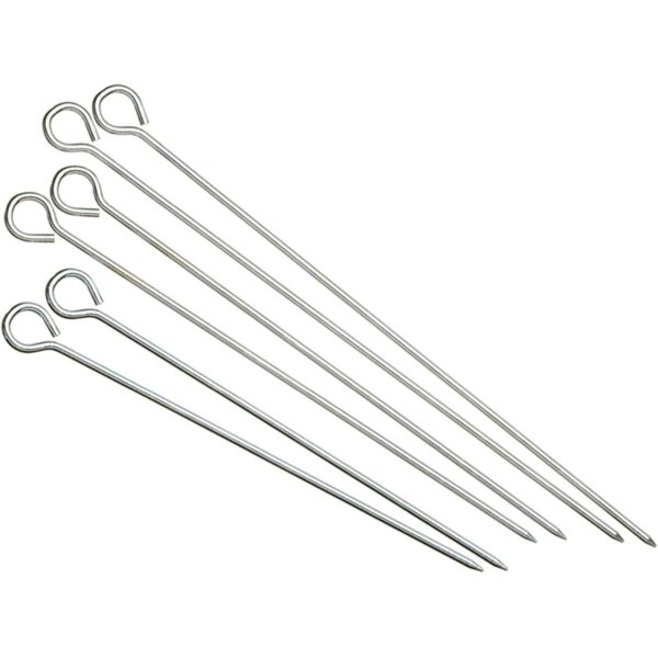 KitchenCraft Assorted Skewers 15cm 18cm and 20cm Pack of Six