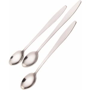 KitchenCraft Stainless Steel Ice Cream / Soda Spoons Set of Three