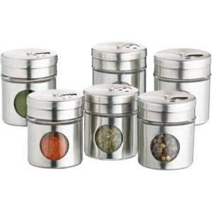 Home Made Spice Jar Set Pack of Six