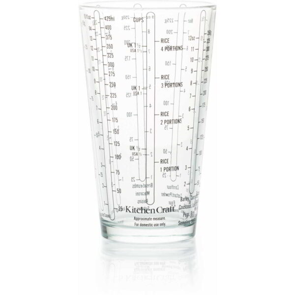 KitchenCraft Glass Measuring Cup Up to 425ml