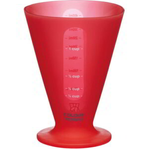 Colourworks Brights Conical Measure Cherry