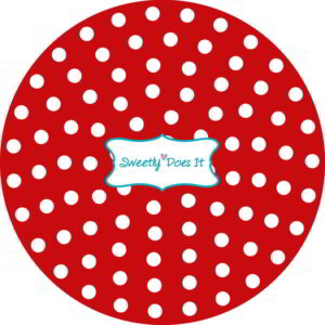 KitchenCraft Sweetly Does It Paper Cake Cases - Polka 7cm Pack of Sixty