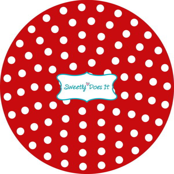 KitchenCraft Sweetly Does It Paper Cake Cases - Polka 7cm Pack of Sixty