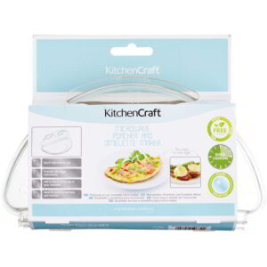 KitchenCraft Microwave Egg Poacher and Omelette Maker