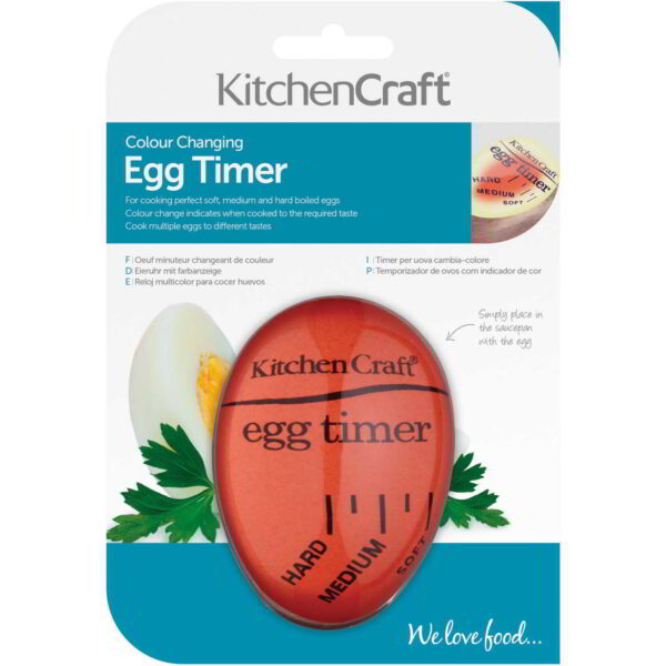 KitchenCraft Colour Changing Egg Timer