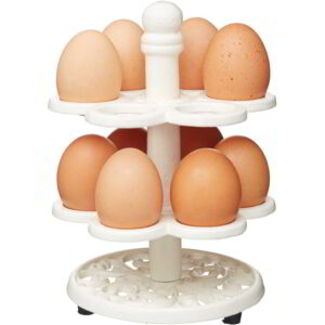 KitchenCraft Cast Iron Egg Holder 14x20cm