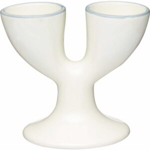 KitchenCraft Classic Collection Ceramic Double Egg Cup