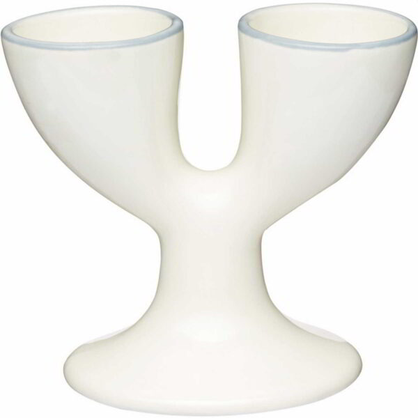 KitchenCraft Classic Collection Ceramic Double Egg Cup
