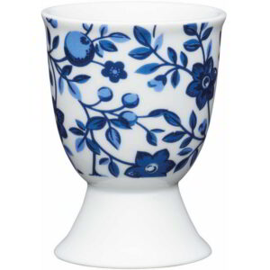 KitchenCraft Porcelain Egg Cup Traditional Floral Design