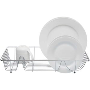 KitchenCraft Chrome Plated Wire Dish Drainer Large 48x32cm