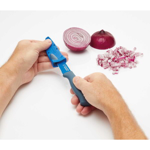 Colourworks Brights 9.5cm Multi-Purpose Edgekeeper Paring Knife Blueberry