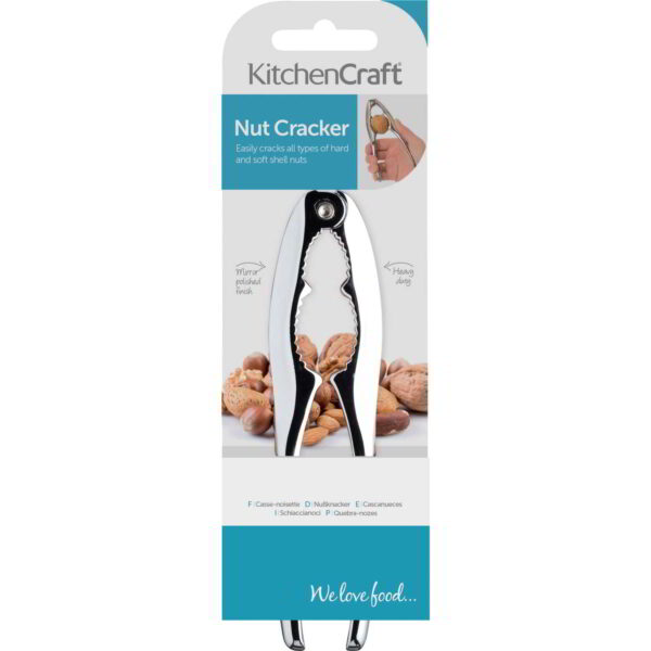 KitchenCraft Chrome Nut Cracker