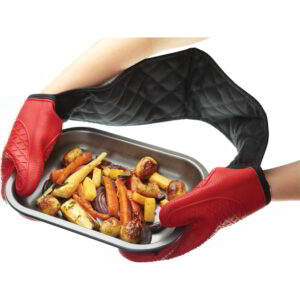 MasterClass Seamless Silicone Wide Double Oven Glove