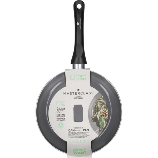 MasterClass 24cm Recycled Can-To-Pan Non-Stick Frypan