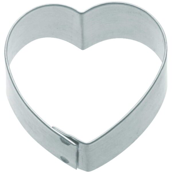KitchenCraft Metal Cookie Cutter - Medium Heart 7.5cm