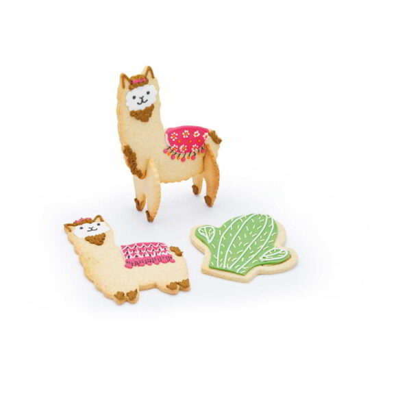 KitchenCraft Sweetly Does It 3D Standing Llama Cookie Cutter Set
